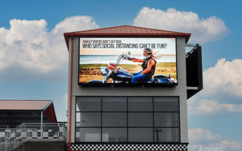 16MM 119X244 Full Color LED Signs