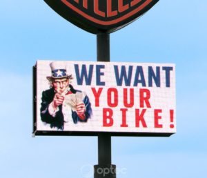 16MM 150X300 Matrix Full Color LED Signs