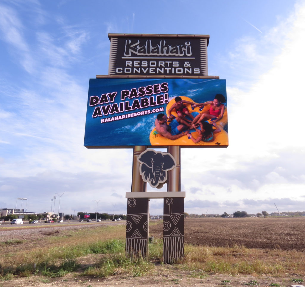 12MM 240X500 Matrix Full Color LED Signs