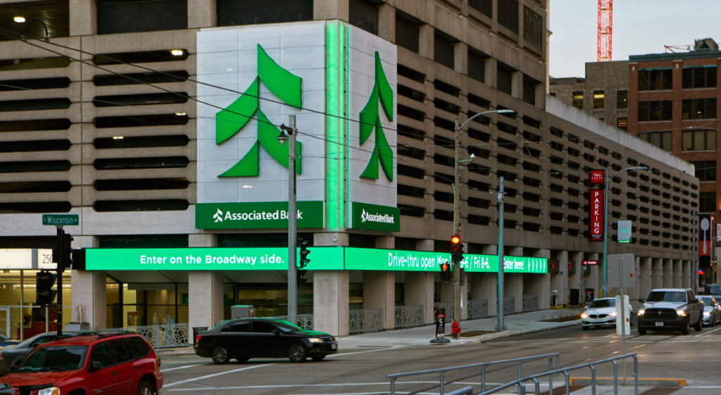 Associated Bank LED Signs