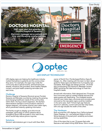 LED Sign Digital Docs Download - Optec Displays Inc