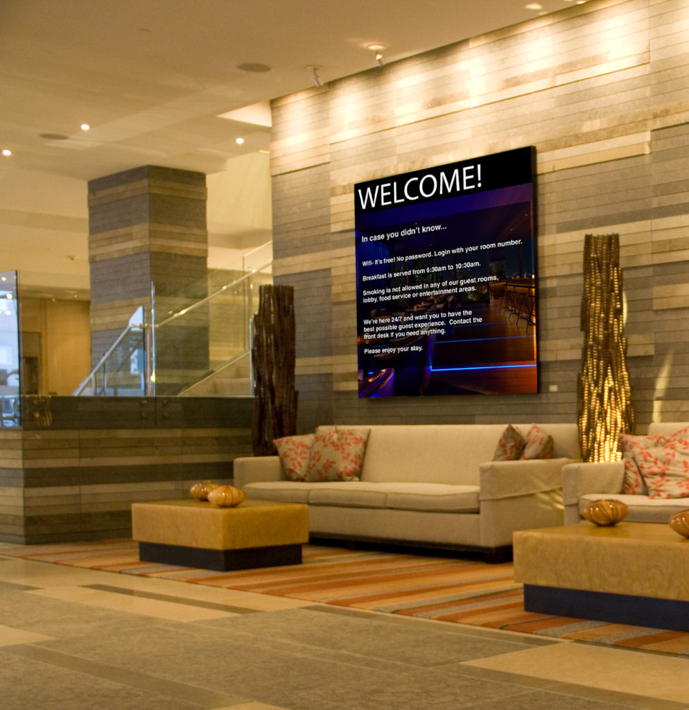 Hotel Lobby LED Video Wall