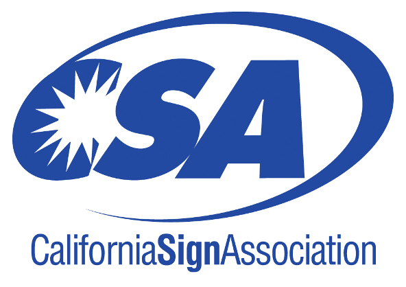 California Sign Association Logo