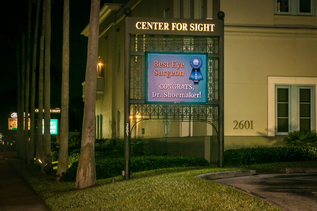 Center for Sight Full Color LED Signs