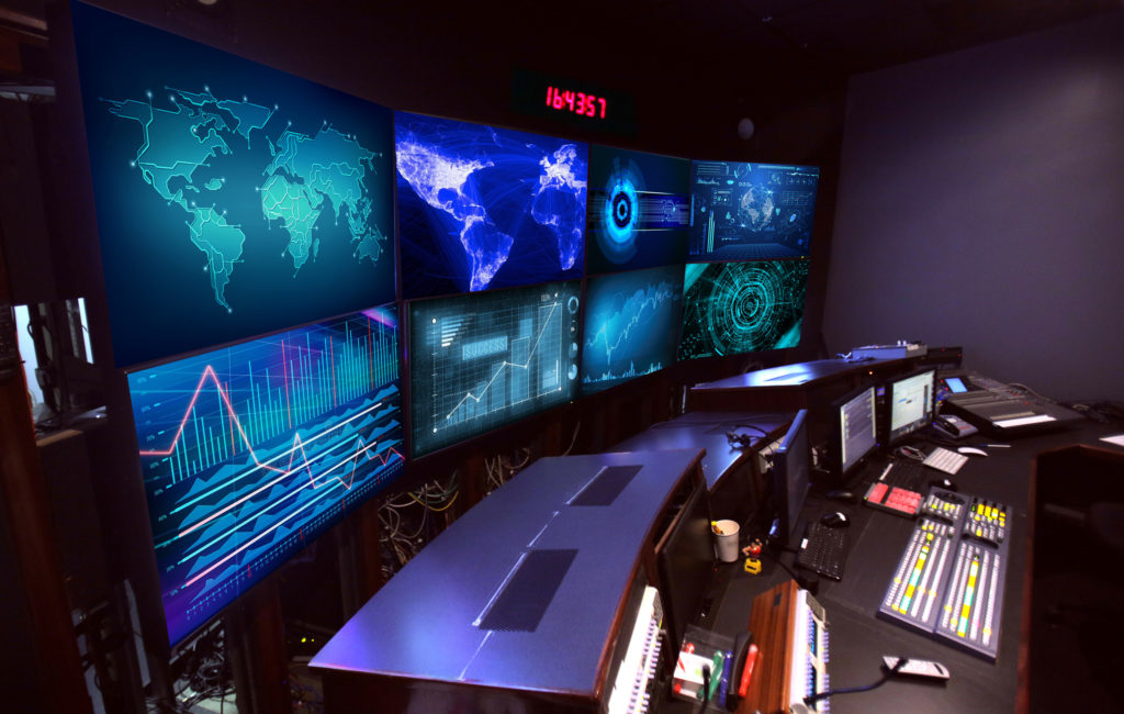 LED Video Control Room Displays