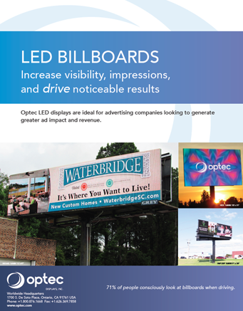 Digital Signs for Billboard Advertising