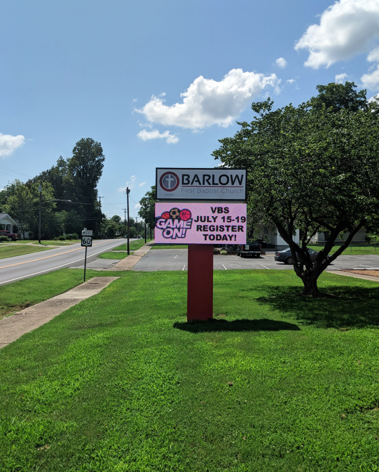 Digital Church Signs | Church LED Signs | Optec Display Inc.