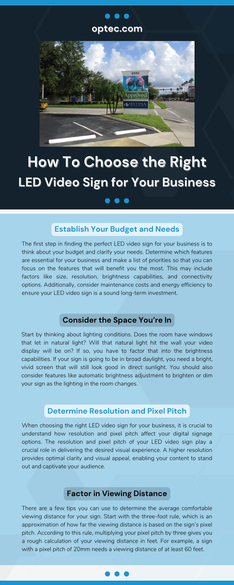 How To Choose the Right LED Video Sign for Your Business