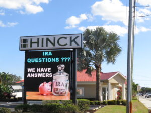 financial advisor digital signage